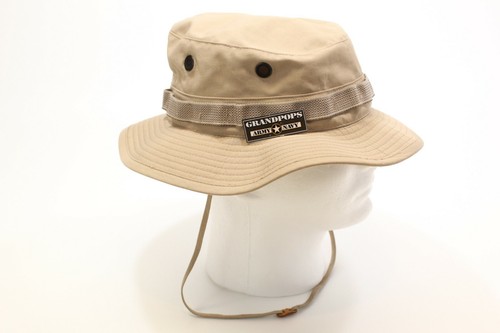 SOMBRERO CAQUI JUNGLE RIPSTOP HECHO EN EE. UU. - Imagen 9 de 12