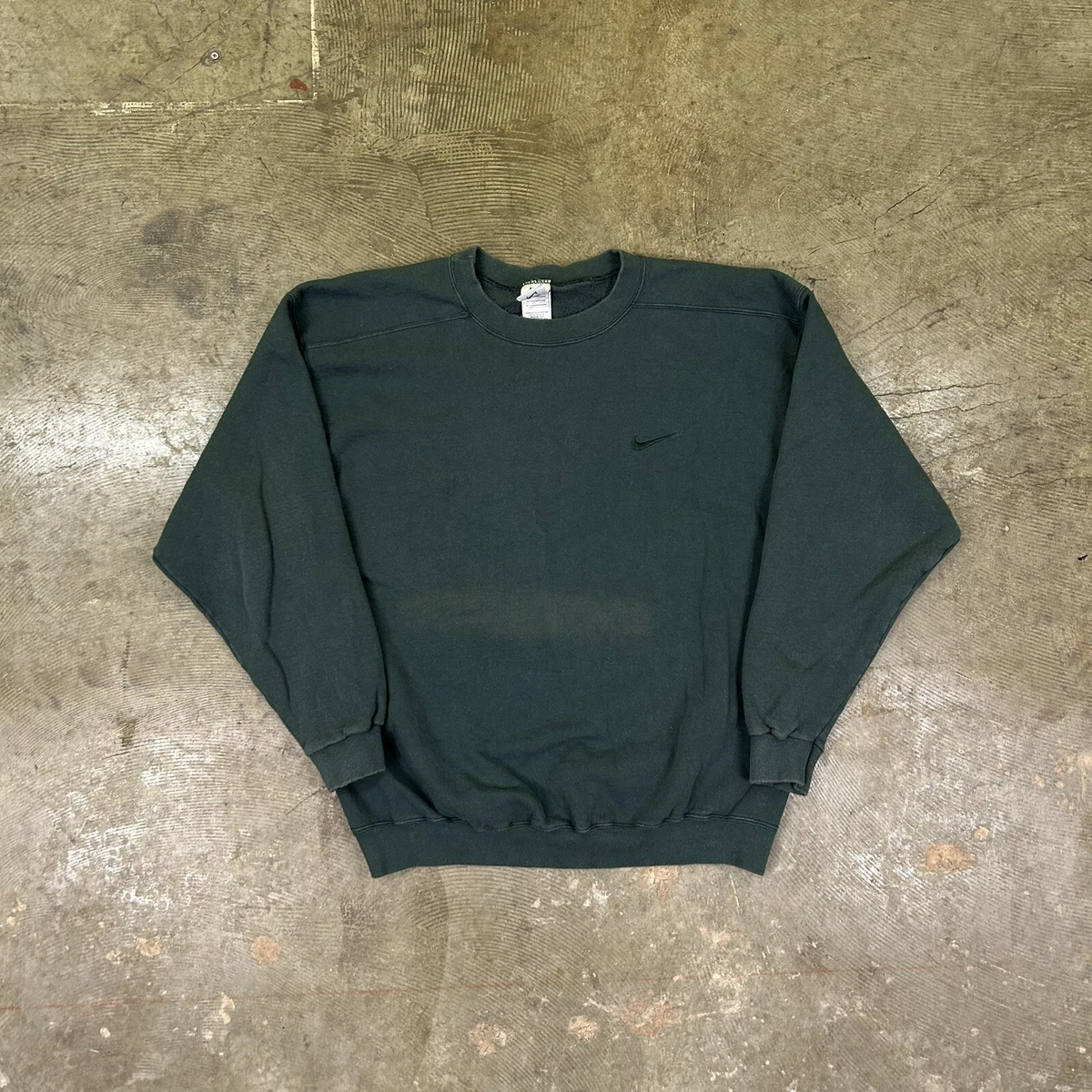 nike crewneck vintage green