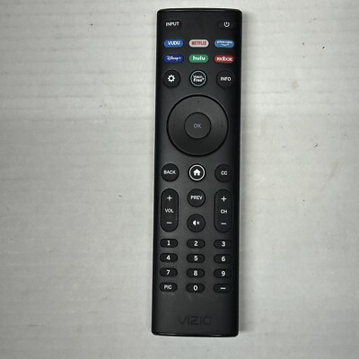 VIZIO TV REMOTE CONTROL XRT140L12051 VUDU Netflix Prime Video Hulu Disney+