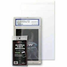 BCW 1RGCS Resealable Graded Card Sleeves - 100 Pack