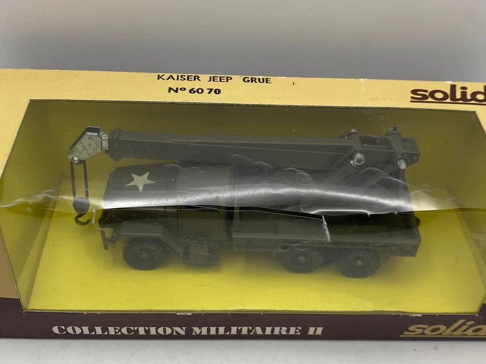 SOLIDO Kaiser Jeep Grue M34 6X6 Militar Nº6070 1:50 Diecast Army Vehicle - Image 2 of 4