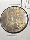 1955 P Franklin Half Dollar Silver Coin BU UNC Neat Toning Toner #0