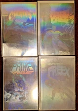 Malibu Ultraverse rare hologram cover #1 issues Hardcase Prime Freex Mantra