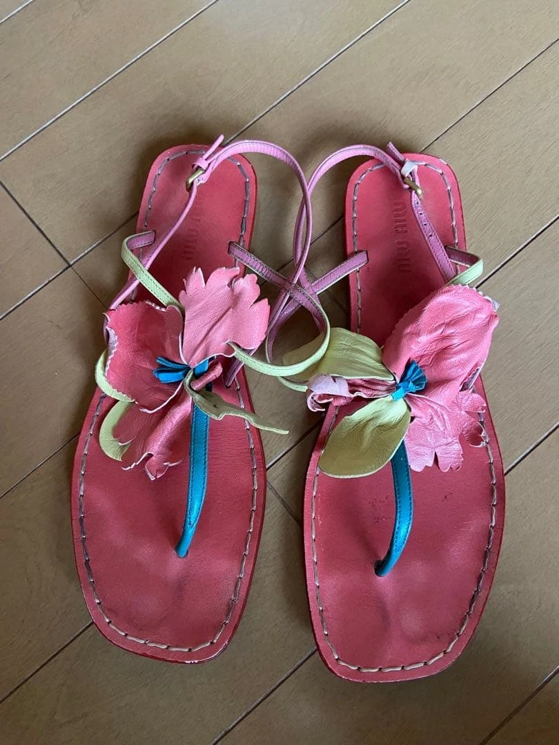 Women's Floral Miu Miu Sandals for sale | eBay