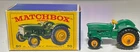 Matchbox Lesney #50 New Model Tractor with Box