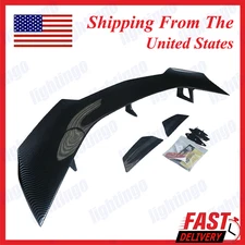Rear Trunk Spoiler Wing Carbon Fiber Fits Chevy Camaro 2016-22 ZL1 1LE Style NEW
