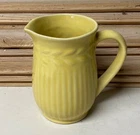 Vintage Shawnee Pottery LAUREL WREATH 5 3/8" Tall Utility Pitcher YELLOW