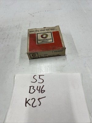 6V-53 Detroit Diesel Main Bearing Shell Set, Std. Size ...Part # 5195927