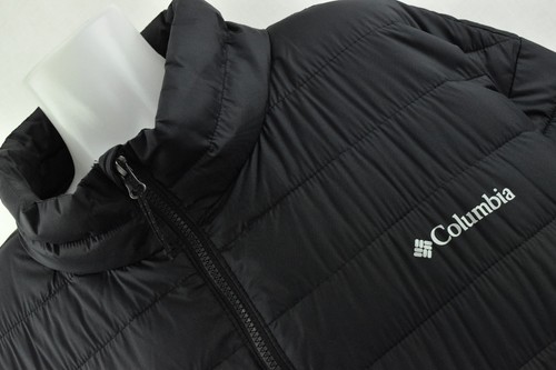 COLUMBIA Omni-Head Mens Padded Jacket Black Zip Neck Outdoor Coat size 5x NEW - Picture 7 of 14