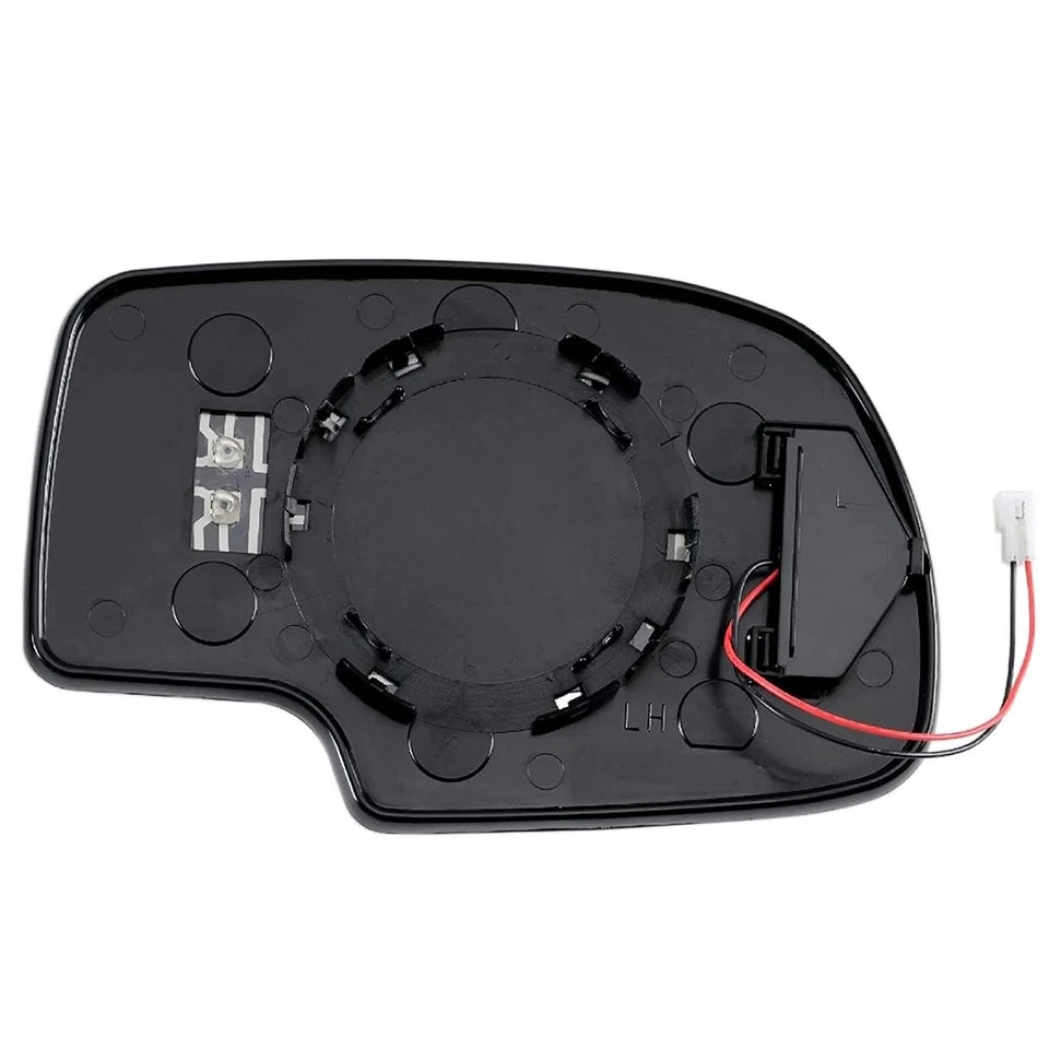 Espejo de vidrio térmico intermitente lado del conductor LH para Chevy GMC Cadillac 2003-2007 Foto 4 de 4