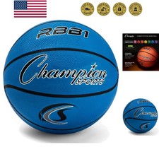 Rubber Basketballs   Durable Indoor  Outdoor Training  Recreational Game Ba...