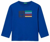 Jungen T-Shirt Blau GrößE 4 United Colors of Benetton Baumwolle Modell-Nr