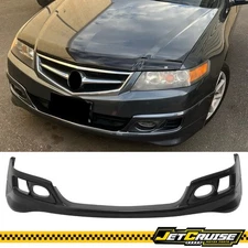 Fits 06-08 Acura TSX OE Style Front Bumper Lip Spoiler Bodykit Unpainted PU