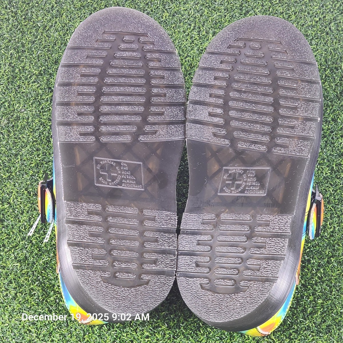 Dr Martens Isham Mule Genix Nappa Leather Thermal Map 