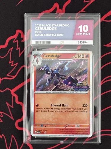 Ceruledge 014 ACE graded card