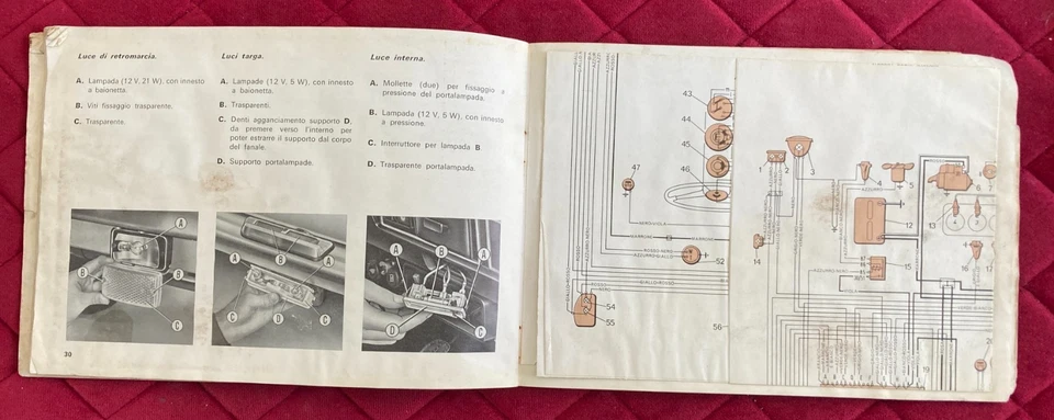 FIAT 128 Sport Coupè Libretto Uso e Manutenzione 1972 - Immagine 2 di 3