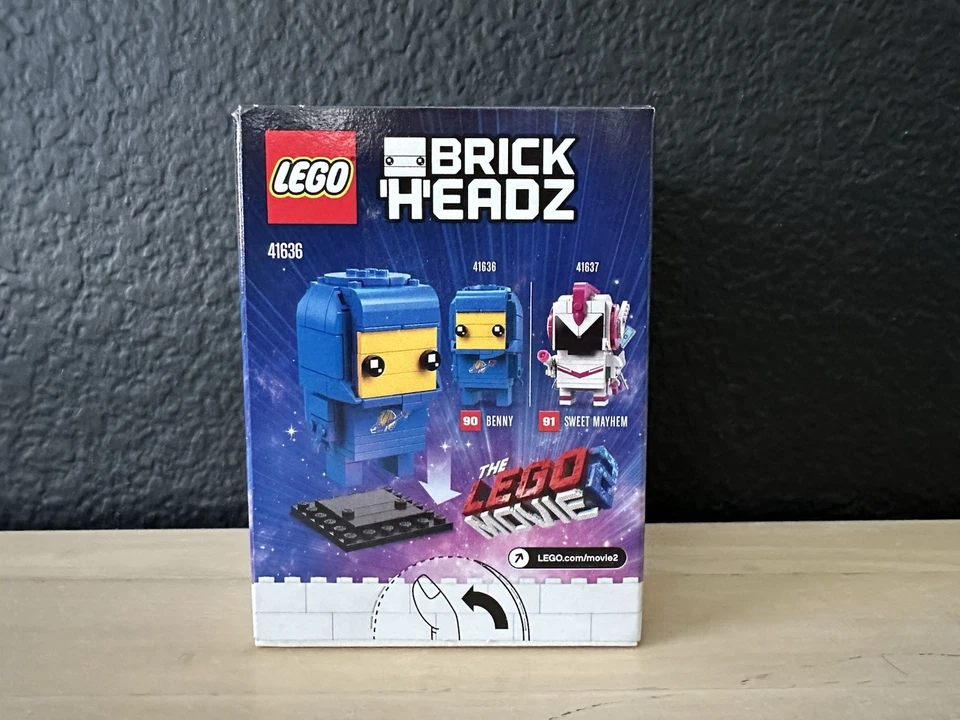 Brand New & Sealed LEGO BrickHeadz Benny (41636) Exclusive 2532/5000 - Image 2 of 4