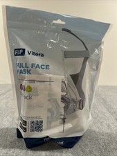 F P Vitera Full Face CPAP Mask VITERA Headgear New, Sealed
