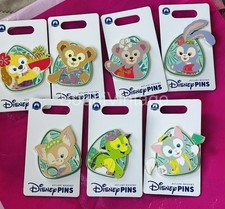 New Disney Aulani Exclusive 2026 Duffy Friends Pin Complete Set Of 7