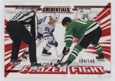 2024-25 Credentials Frozen Fight Red 104/149 Jamie Benn William Nylander #BN 0q5