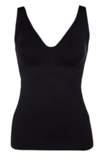 Rhonda Shear Women's Gel Tank w/ Additional Back Support Black