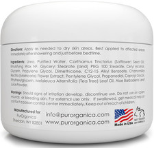 Urea Cream 40% β Made in USA, Maximum Strength Foot Cream for Dry, Cracked He...