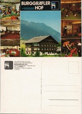 Partschins Parcines BURGGRÄFLER HOF RABLAND SPORTHOTEL in Südtirol 1975