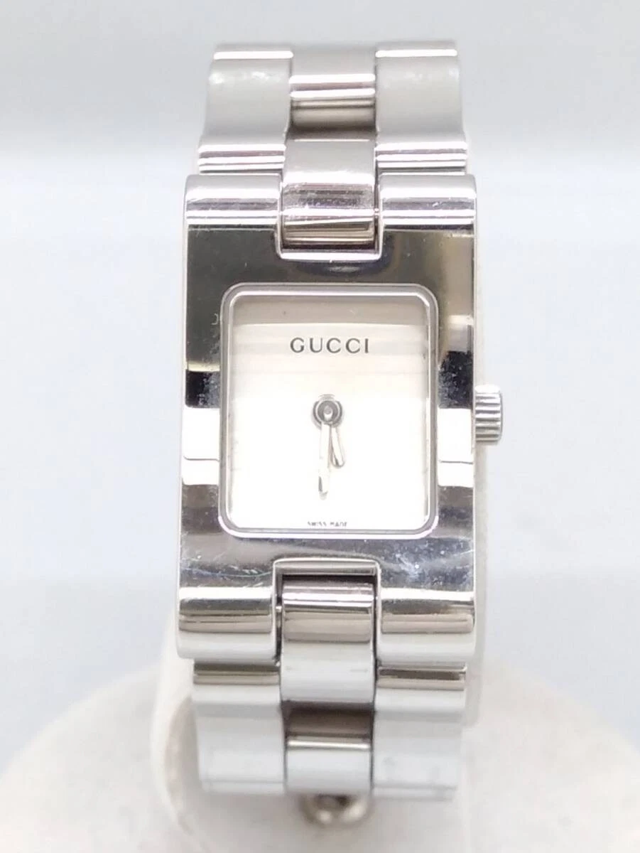 Orologio donna GUCCI 2305L quarzo usatoato quadrat