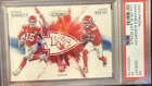 Chaser Packs - Color Blast Duals Patrick Mahomes II, Xavier Worthy #6 PSA 10