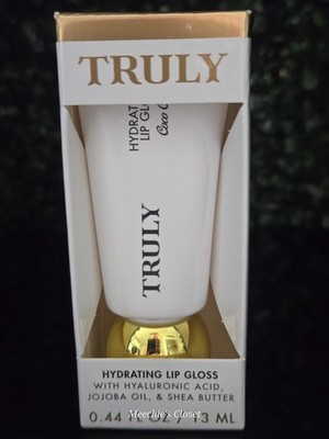 Truly Beauty COCO CLOUD Hydrating Lip Gloss Clear Silver Shimmer Sealed BNIB