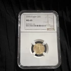 U.S. Mint American Eagle $5 Gold Coin 2026 MS 69 NGC Business Strike Gold