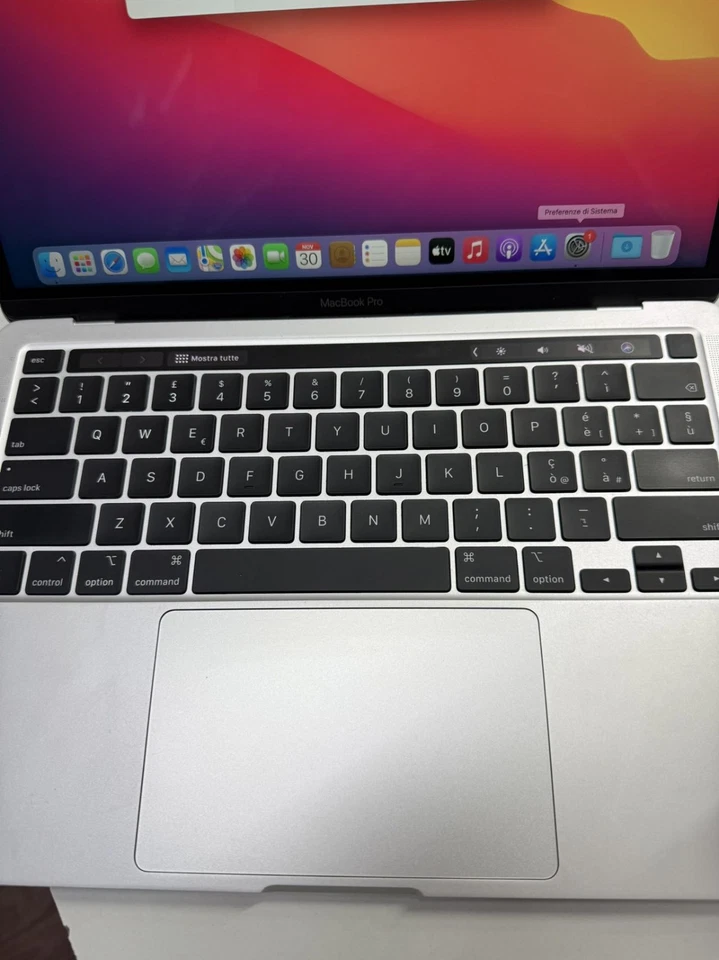 APPLE MACBOOK PRO 13" 2020 i5 2.0GHZ TOUCHBAR RAM 16GB SSD 512GB 4 THUNDERBOLT - Immagine 2 di 4