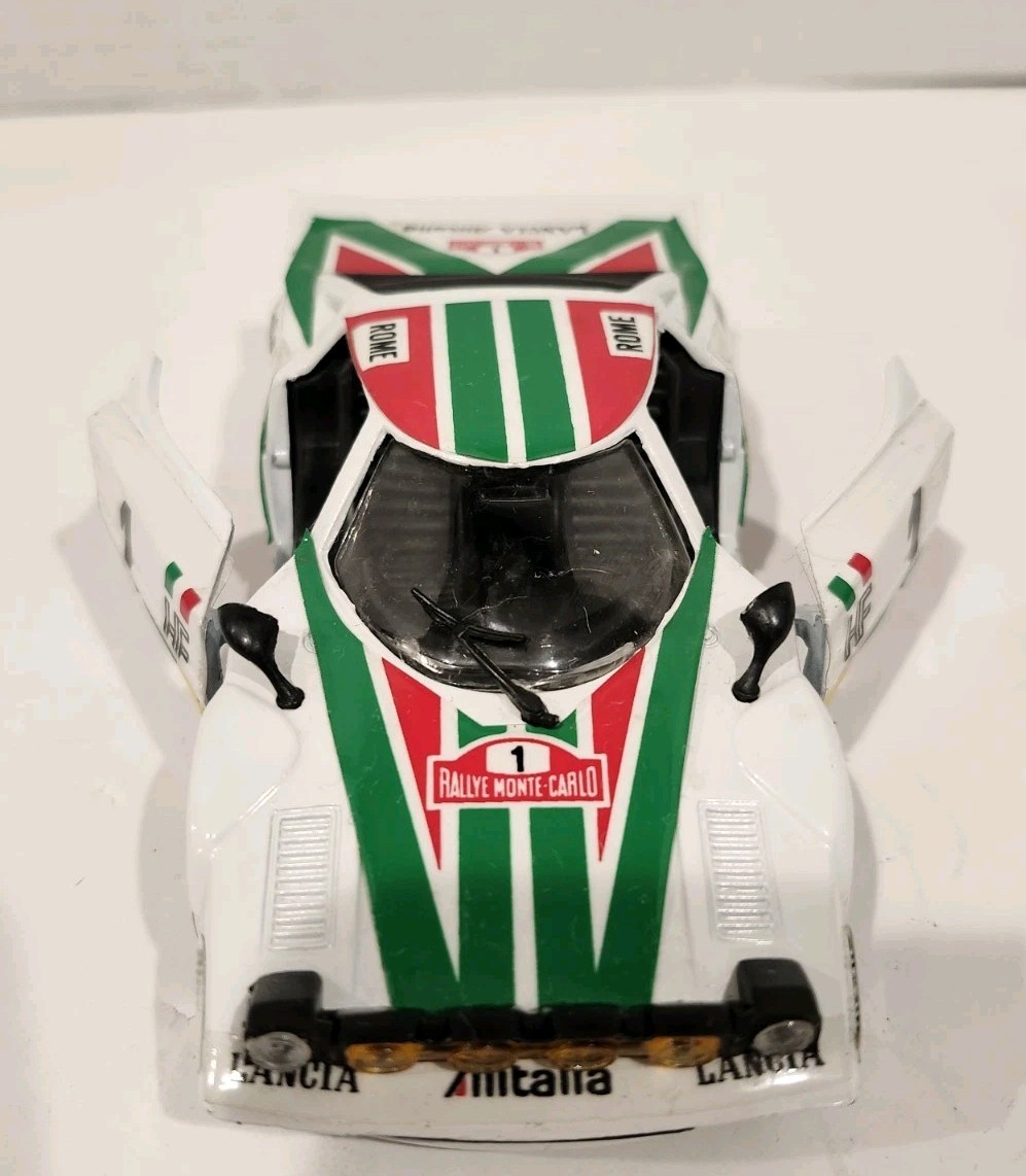 Lancia Stratos Rally  Monte Carlo 1977  Alitalia Number 1 1/43 Die Cast Model