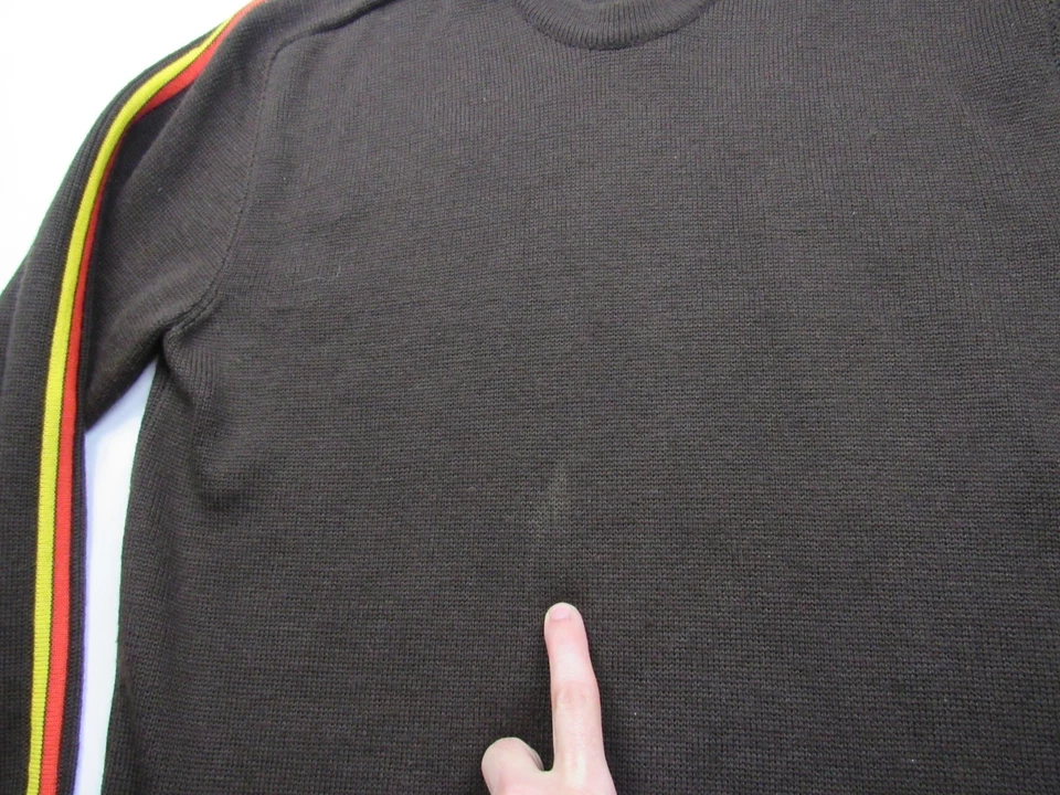 Suéter de Lana a Rayas Meister Años 70 De Colección Hecho en Austria Talla M? Arco iris años 60 70 Foto 4 de 4