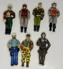 Vintage 80s G.I. Joe Action Figure Lot 7 Shipwreck Bazooka Crazylegs Leatherneck