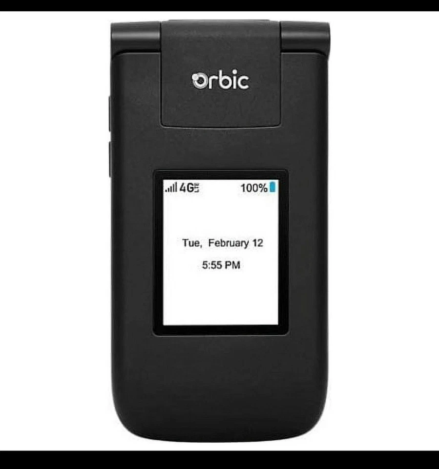 Orbic Journey V - 8 GB - Black (Unlocked Spectrum) - Image 2 of 4