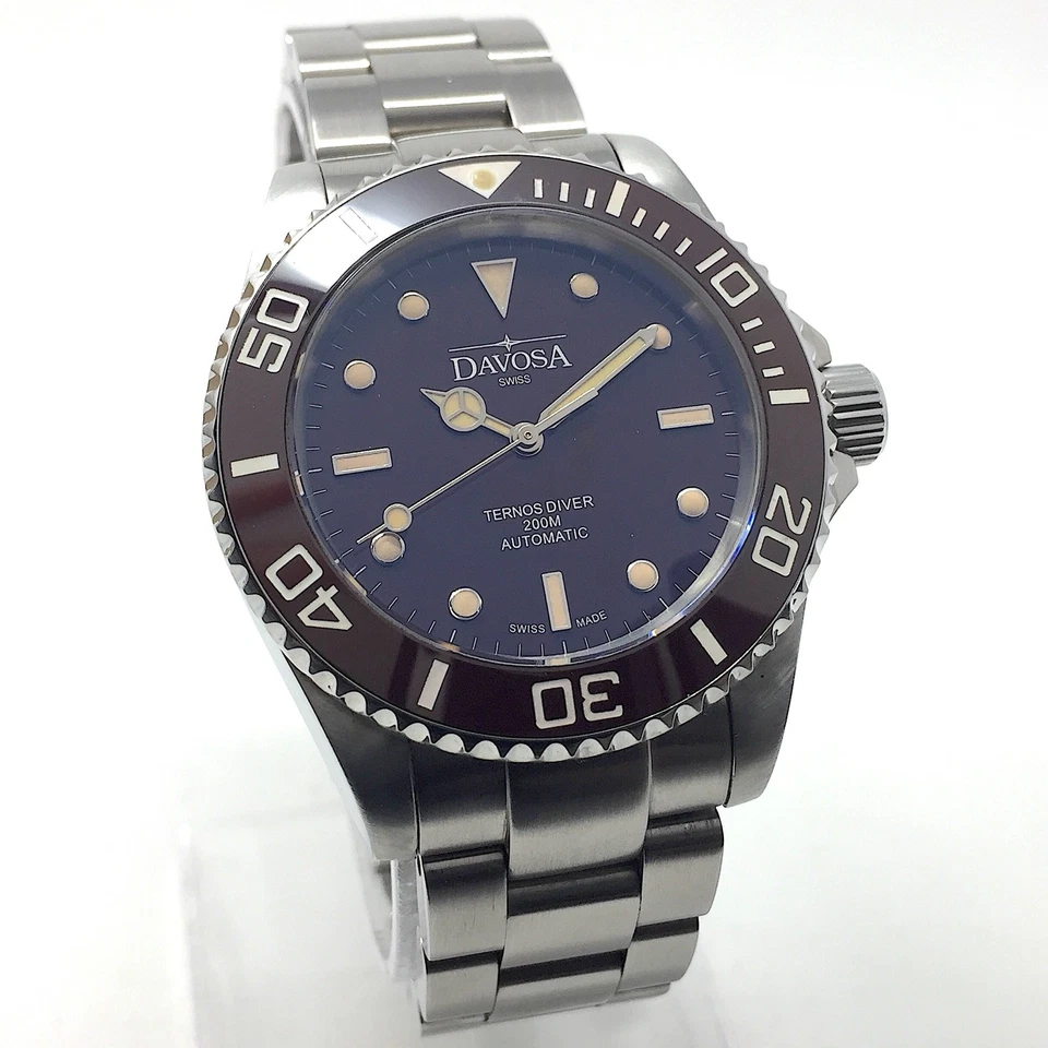 Davosa (like new & unworn) Ternos Automatic Ceramic Full-Set 161.555.95 - Bild 3 von 4