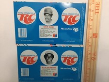 Dave Cash, Ellis Valentine, Montreal Expos, RARE RC Cola Cans