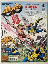 Alter Ego #120 X-Men Salute 2013 Ka-Zar Golden Silver Age Twomorrows Pro Fanzine