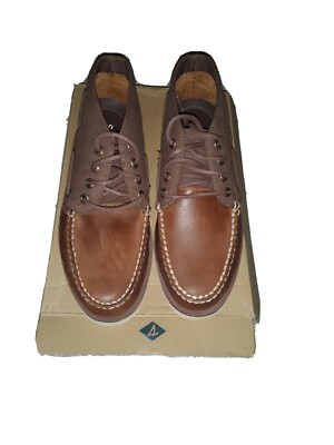 Sperry Top Sider Men LEEWARD Lug Chukka LEATHER Waterproof  display picture 3