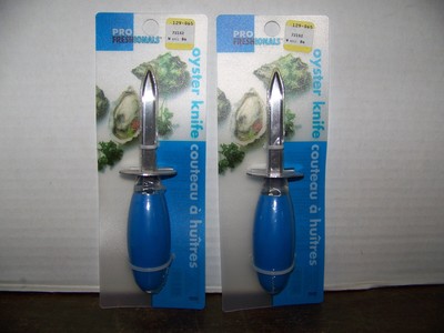 Oyster Knife ProFreshionals x2 Blue New Haven Style OYSTER KNIVES