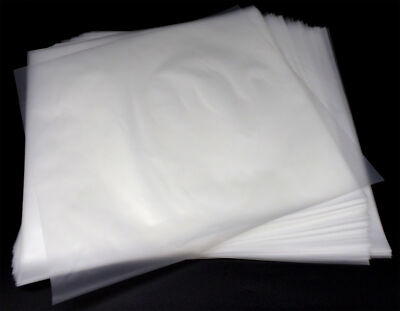 100 Docsmagic.de Inner Sleeves for 12'' 33rpm Vinyl Records Clear 2 Mil - Schallp
