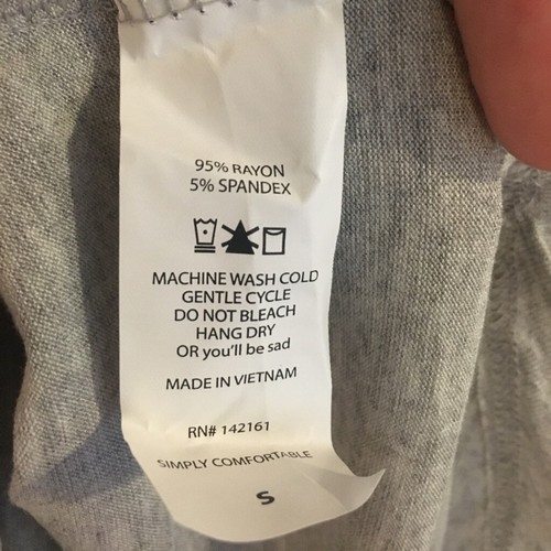 Camiseta de béisbol manga rayas púrpura Randy LulaRoe talla pequeña nueva con etiquetas - Imagen 5 de 7