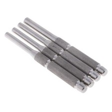 4Pcs Roll pin Starter Punch Set 1/8' 5/32' 3/16' 7/32' Hand Tools