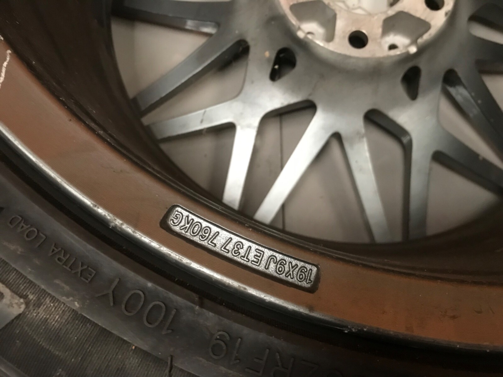 +BMW m3/m4 alloy wheels With tyres 275/35r19 - Image 7