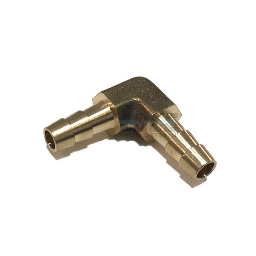 1/4 HOSE BARB ELBOW 90 DEGREE Brass UNION Pipe Fitting Thread Gas Fuel Water Air