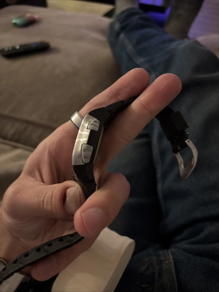 Reloj EQUIPO Vintage Hombre Freestyle Shark 798 Negro y Dorado NUEVO CON ETIQUETAS Foto 4 de 4