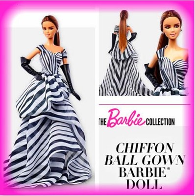 chiffon ball gown barbie