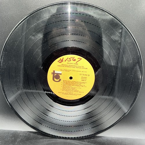 “Killers Three” Original Soundtrack Tower Records ST5141 Vinyl LP Merle Haggard - Picture 5 of 6
