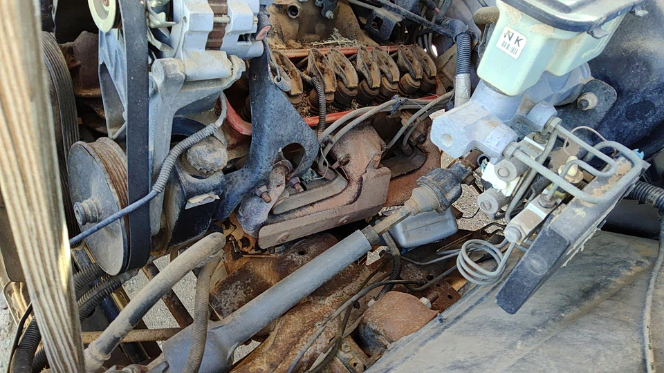 Conjunto de colector de escape izquierdo Gmc Sierra 2500 1988-1995 OEM 5,7 L a 4x4 Foto 4 de 4